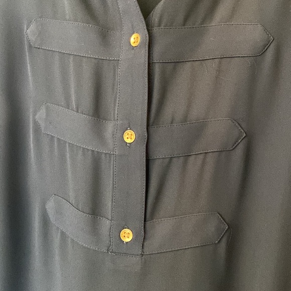 🌸4 for $20🌸 Banana Republic Navy Blouse Sz Small - Picture 5 of 5